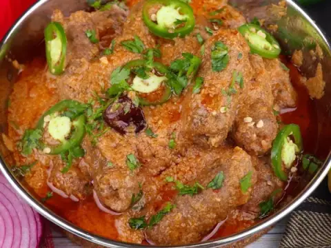Beef Green Kabab Masala