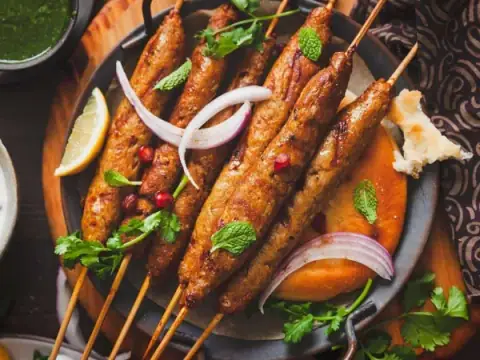 Chicken Kabab Paratha Roll