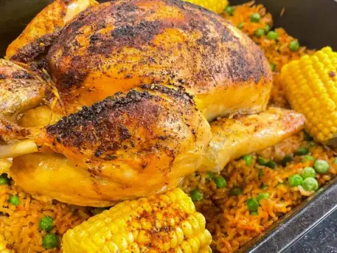 Chicken Peri Peri Sajji