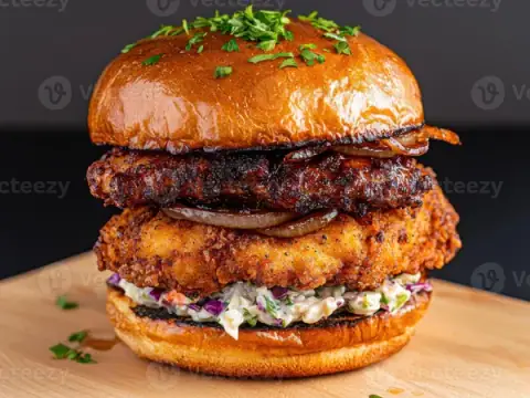 Double Dacker Burger